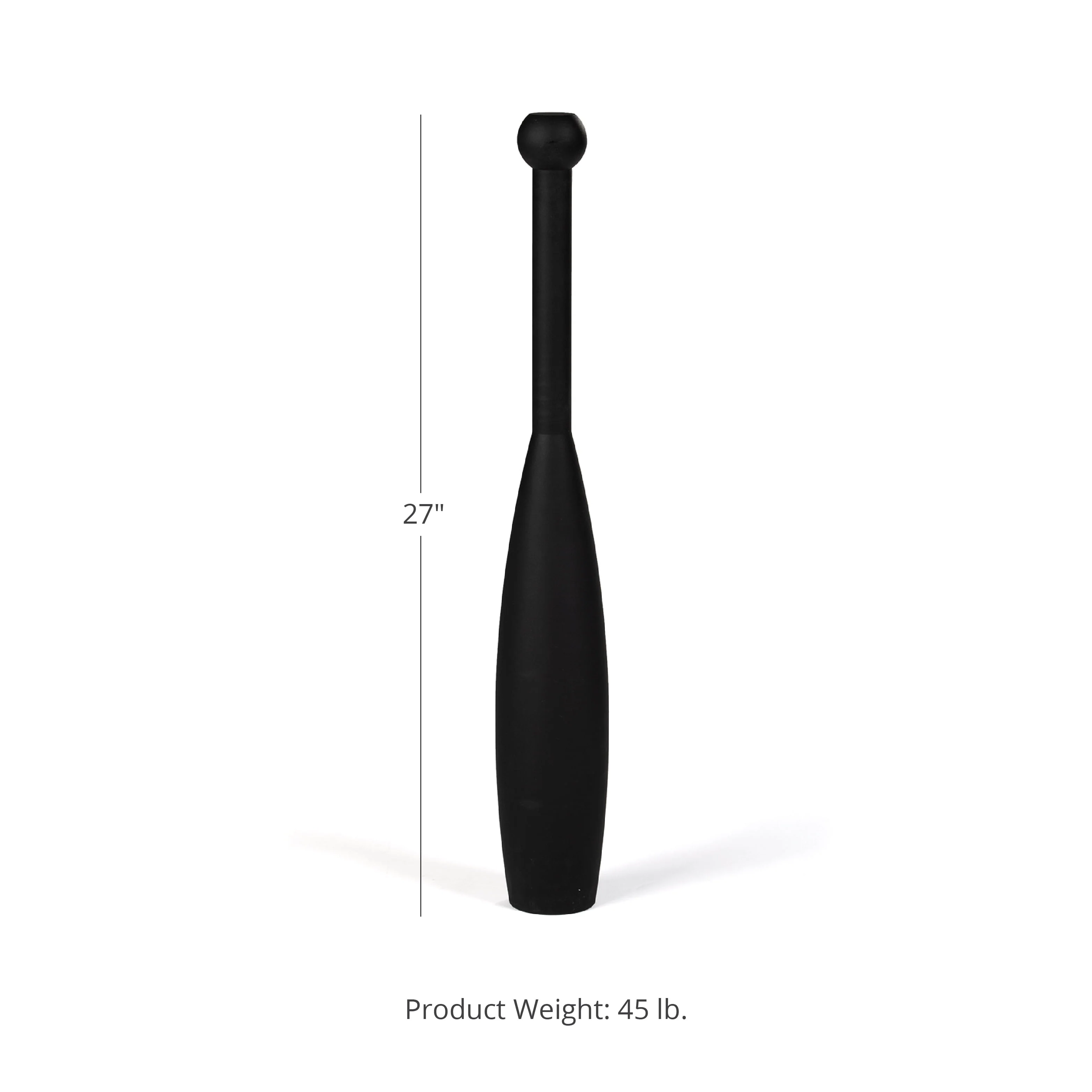 Titan Fitness 45 lb Steel Club for Functional Grip Strength Training