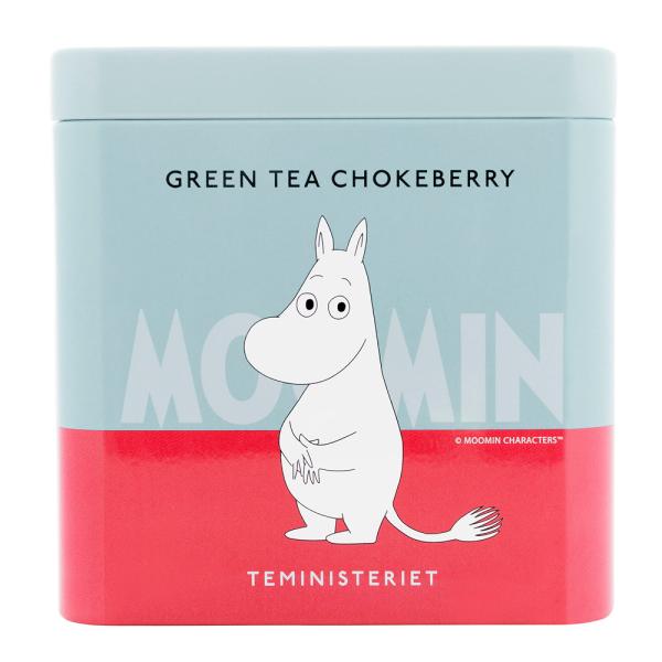Mummi teboks Mummitrollet grønn te aronia 100g