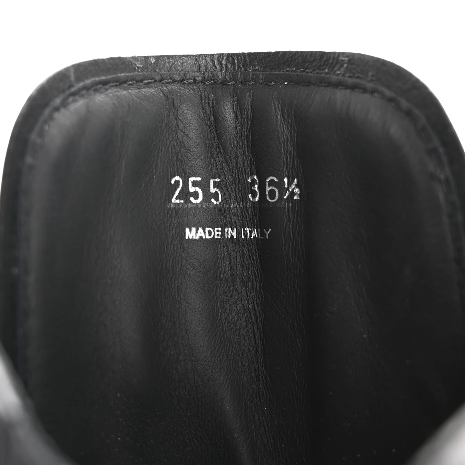 Spazzolato Rois Nylon Metal Triangle Logo Monolith Pouch Pocket 55mm Boots 36.5 Black