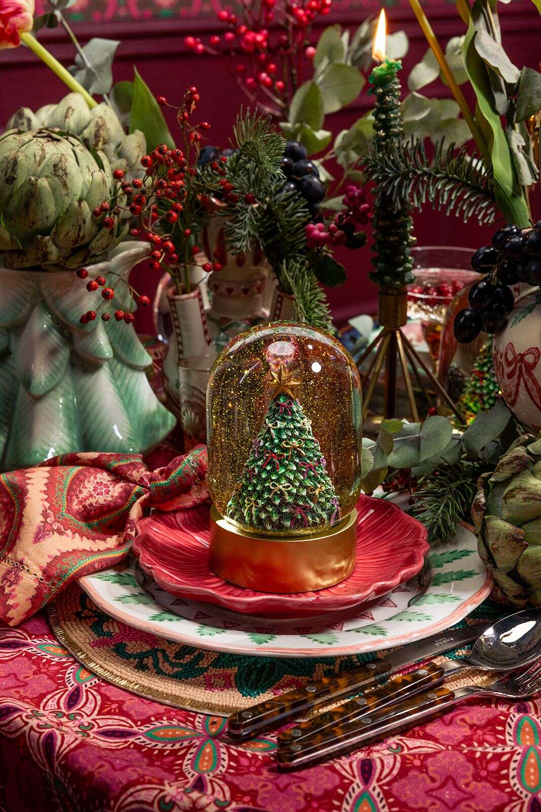 Sabre theelepel met tortoise print