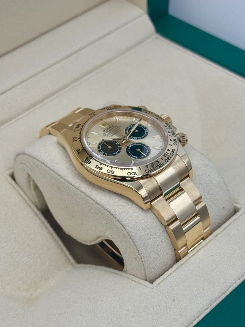 [Super Clone]Rolex Daytona Yellow Gold / Champagne / Oyster m126508-0006