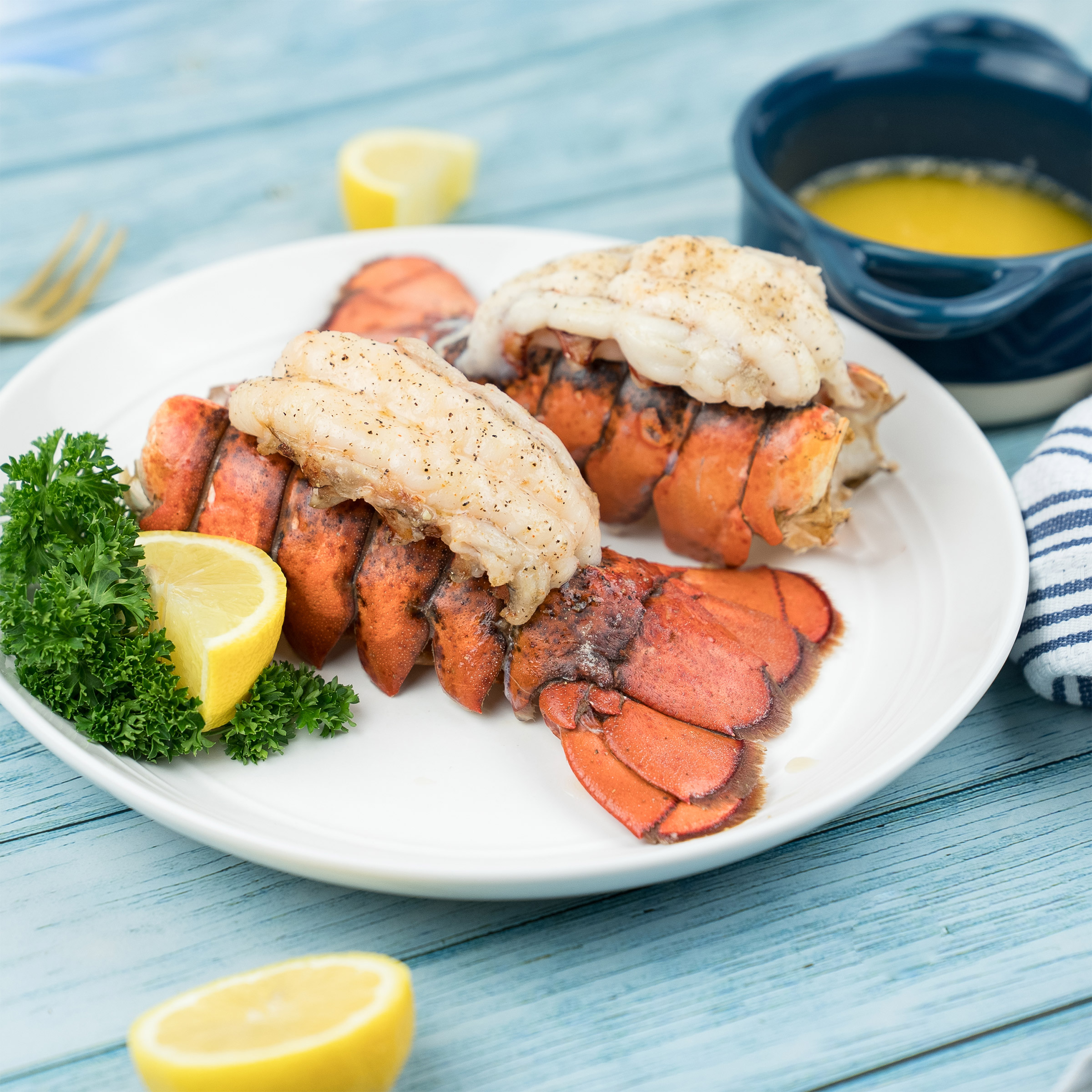 Coastal Seafood Frozen Lobster Tails 12 Count (6 - 8 oz.)