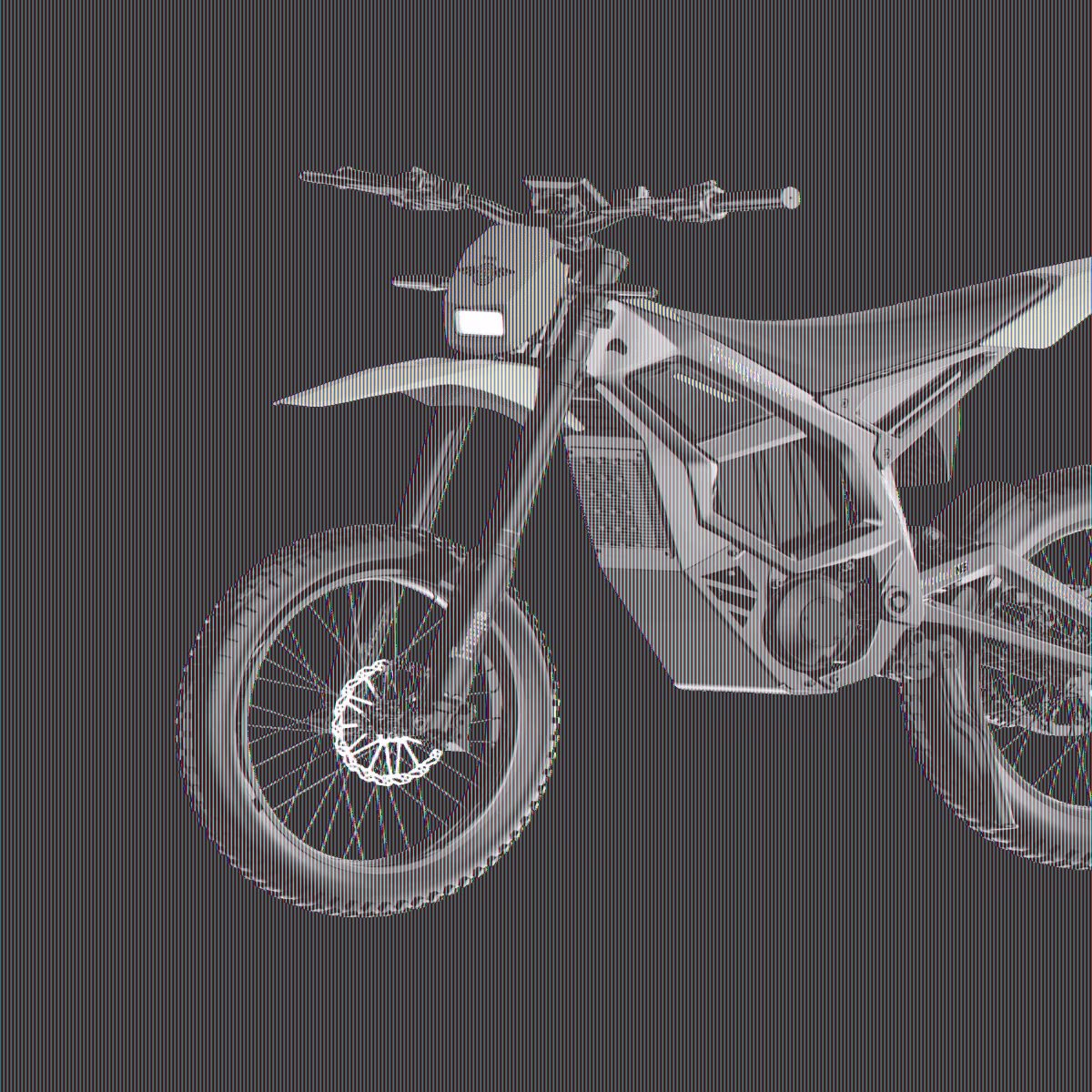 50MPH Electric Dirt Bicycle X2 Pro,6000W(Peak)Motor Electric Motorcycle, Electric Bike for Adults, 60V30AH Battery, 19x2 Tire Full Suspension Hydraulic Brake Half Throttle UL2849(Blue 30AH) - Image 7