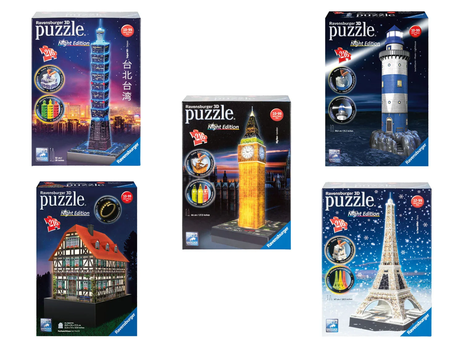 Ravensburger Puzzle 3D LED