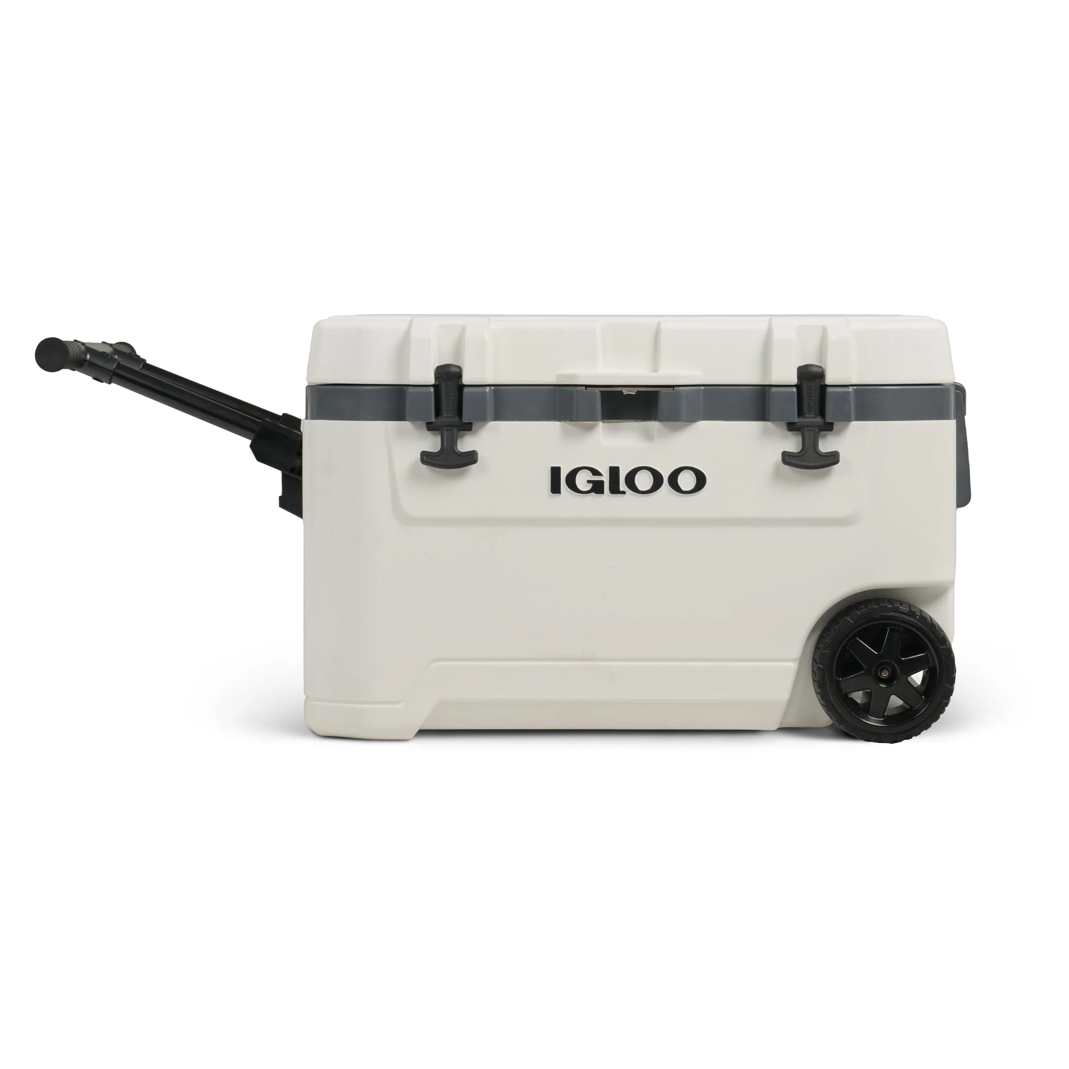 72 QT Overland Ice Chest Cooler with Wheels, White - Image 2