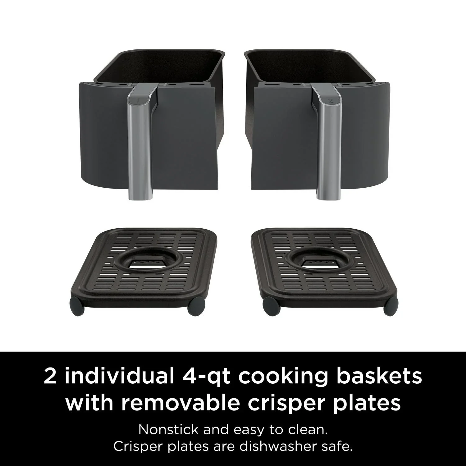 Ninja Foodi 6-in-1 8-quart 2-basket Air Fryer with DualZone Technology