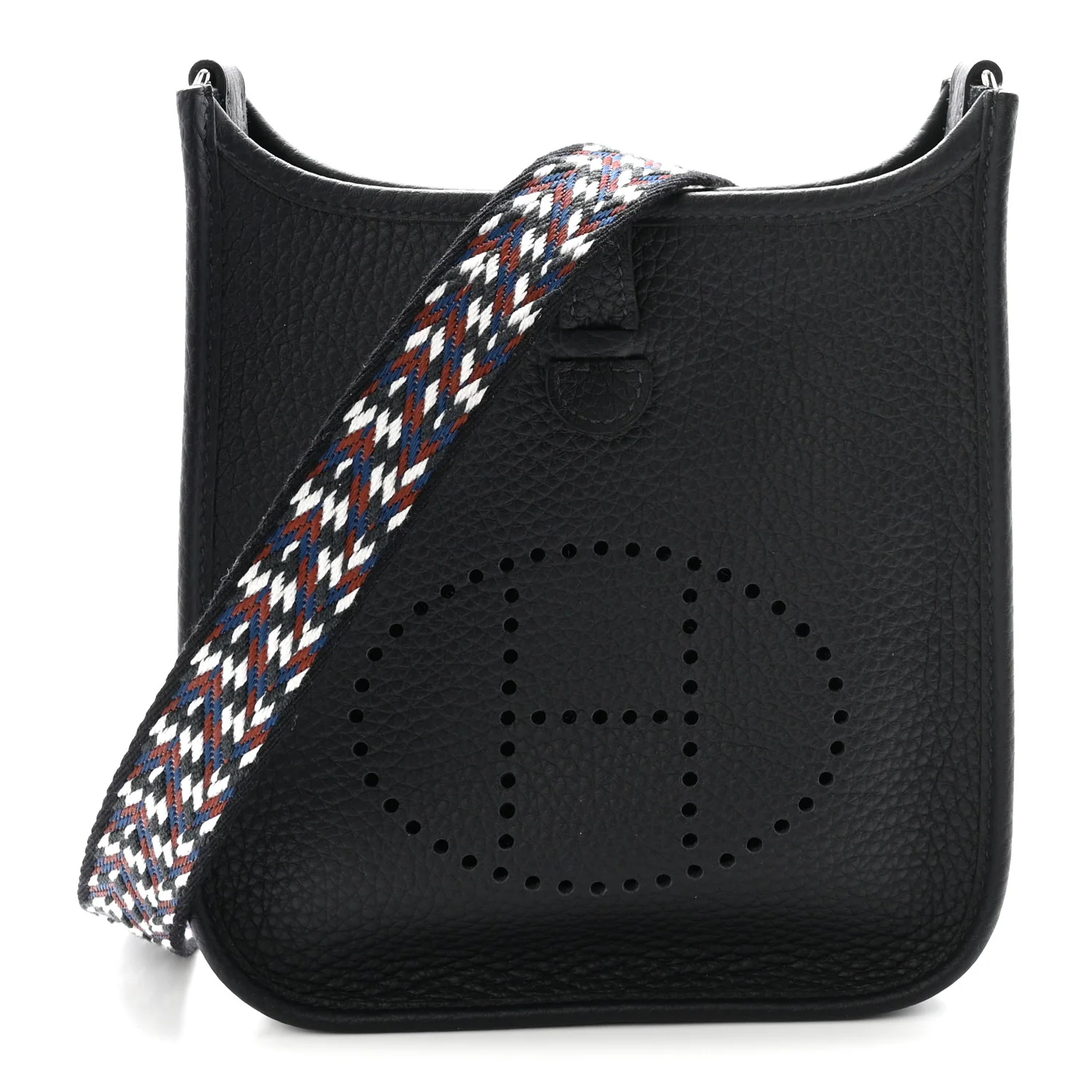 Taurillon Clemence Zigzag Evelyne TPM Caban Black Bleu Zellige Indigo