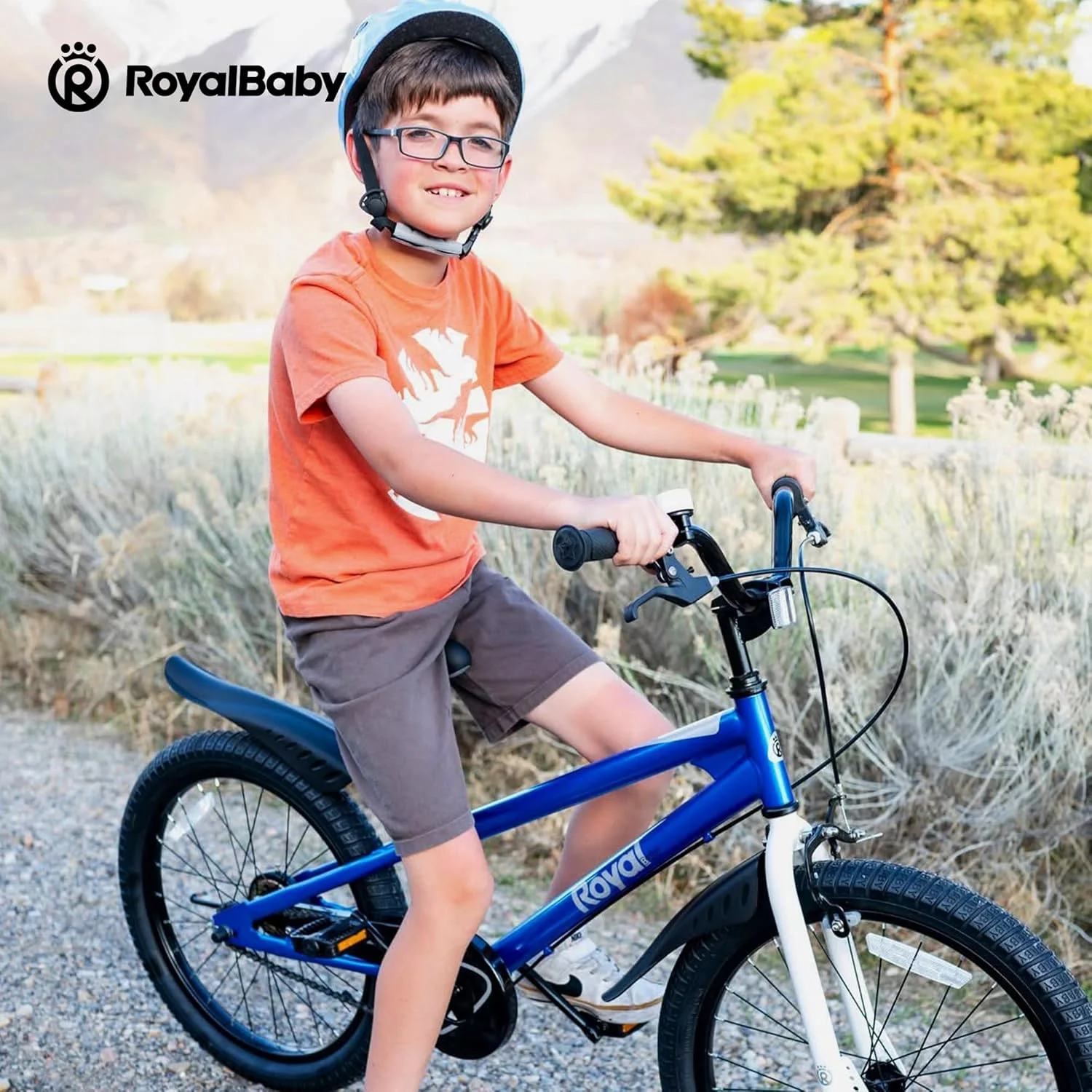 Royalbaby Freestyle 20" Bicycle for Boys and Girls Ages 9-12 Years, Blue(Blue) - Image 6