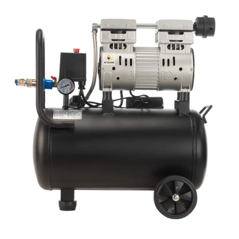 6.3 Gallon Oil Free Air Compressor, 1.2HP, Max.116 PSI Pressure, 65dB Ultra Quiet Compressor for Auto Repair, Tire Inflation, Spray Painting, Woodwork Nailing - Image 2