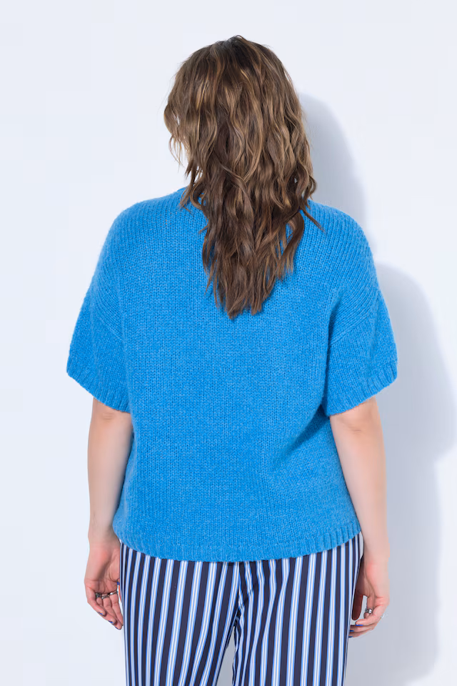 Oversized Short Sleeve Sweater