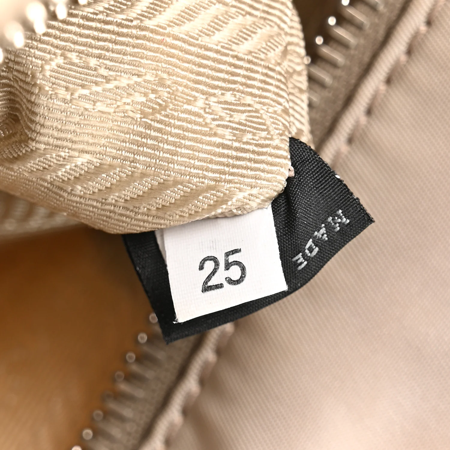 Nylon Saffiano Bi-Color Tote Grey
