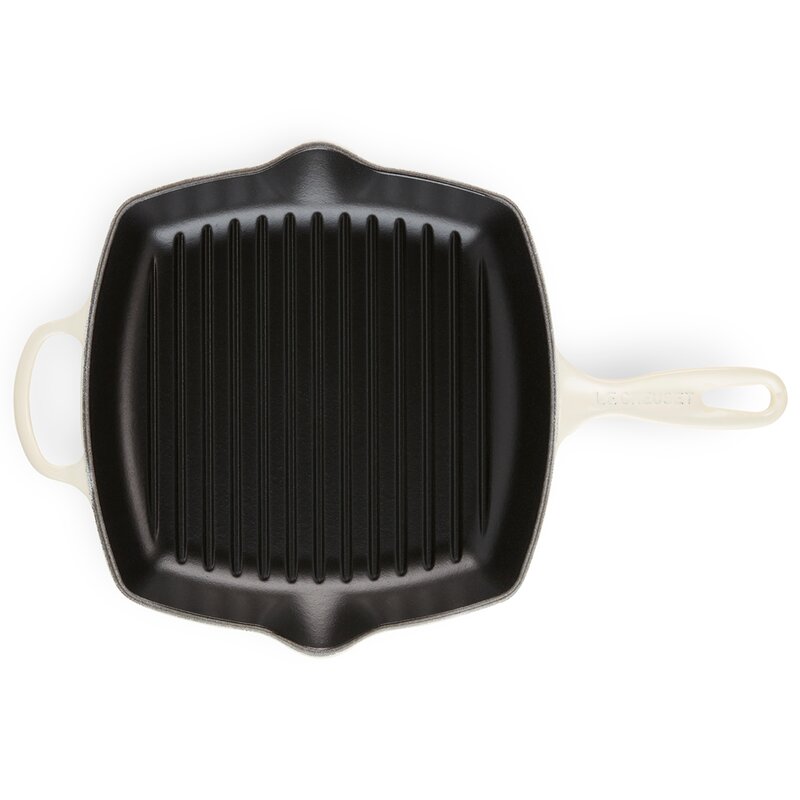 Grillpanne støpejern 26 cm meringue