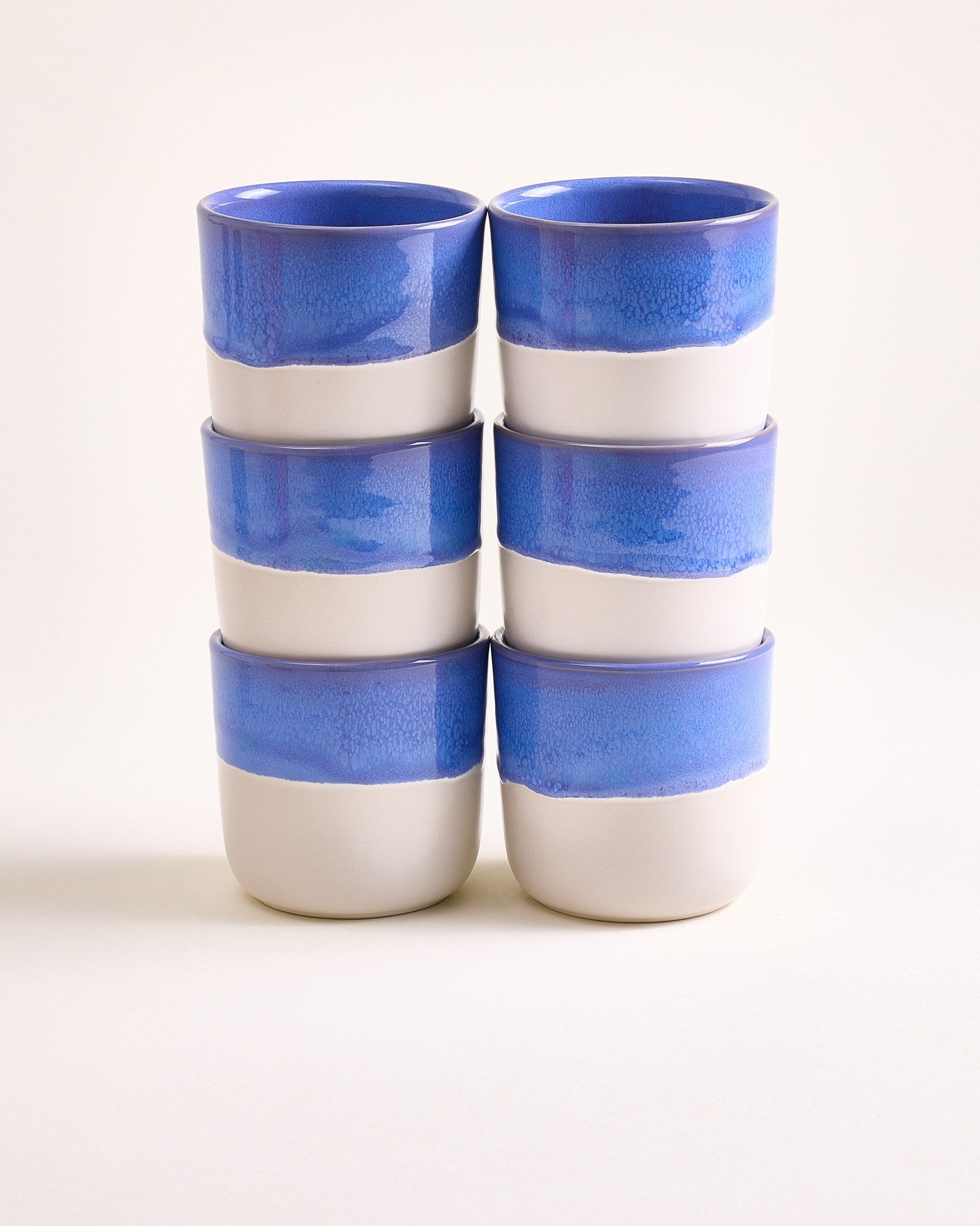 COIMBRA - LARGE CUP CORNFLOWER SET OF 6