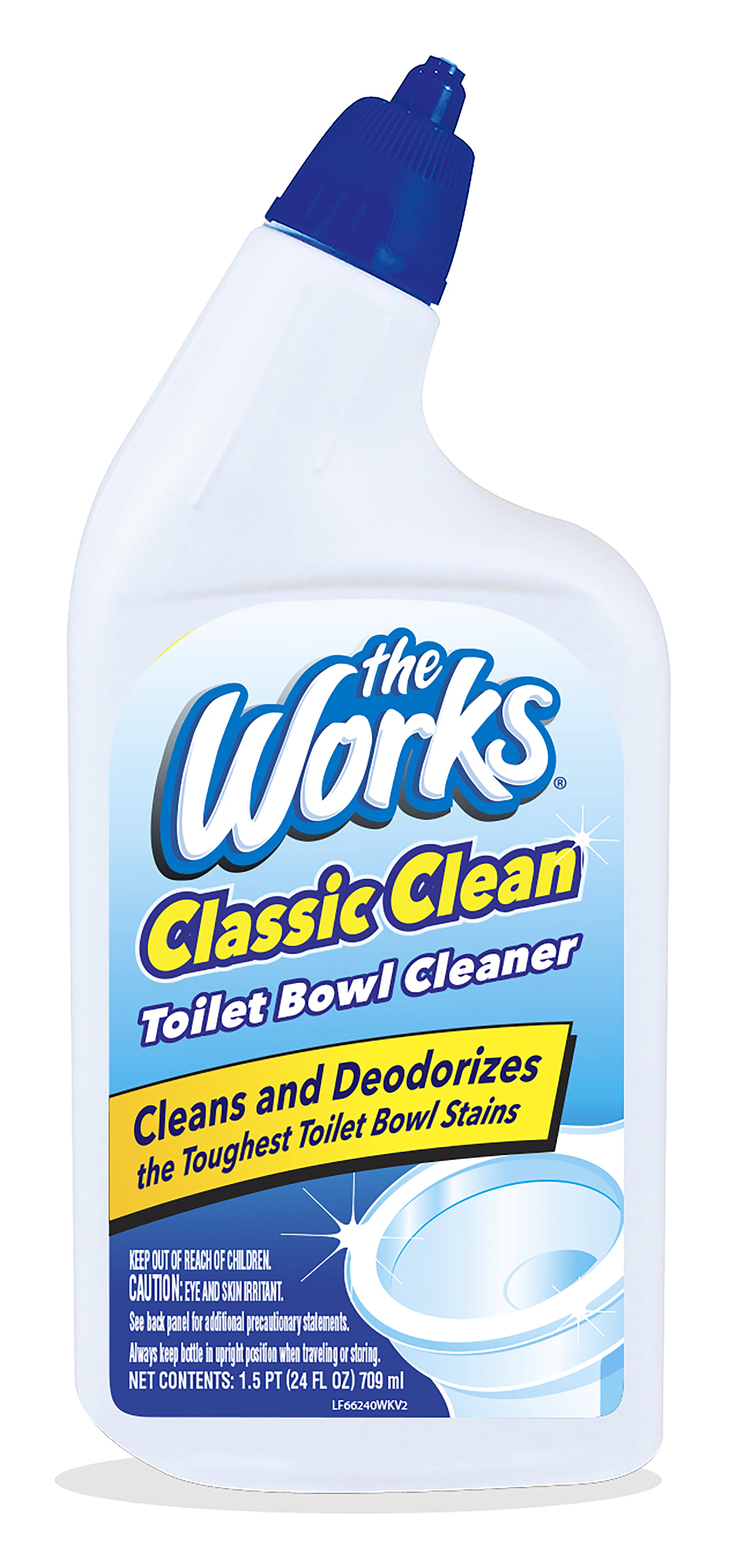 The Works Classic Clean Toilet Bowl Cleaner - 24 fl oz