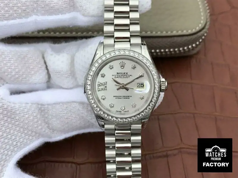 Rolex Lady Datejust 279136RBR 28mm Silver Dial