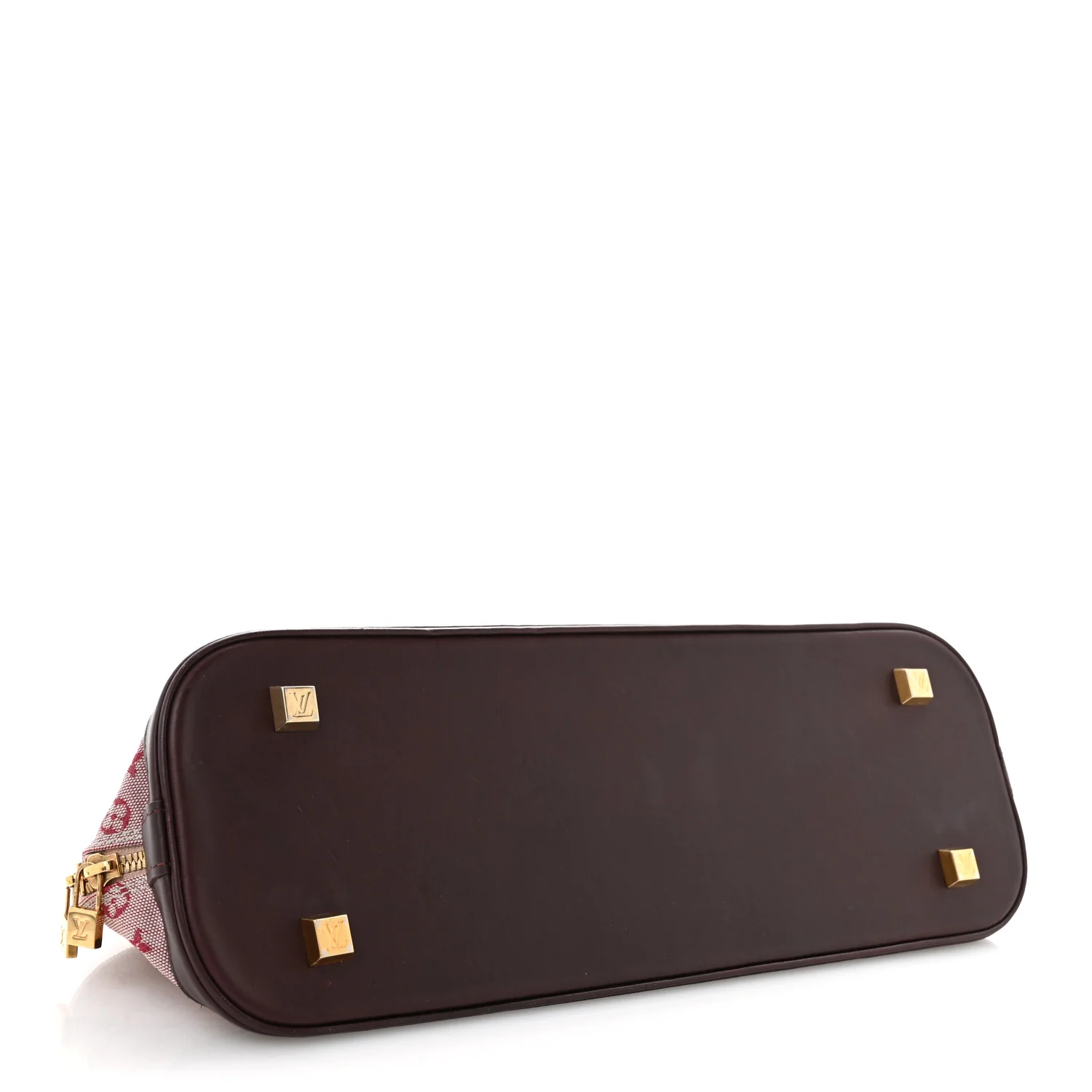 Mini Monogram Alma Long Cherry