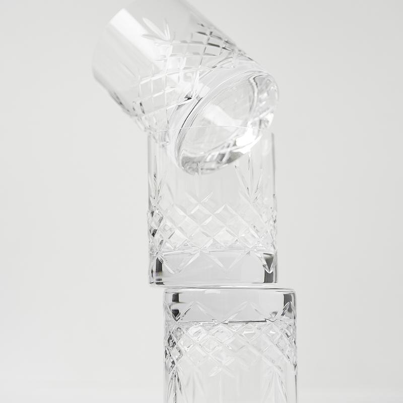 Crispy Lowball glass 38 cl 2 stk