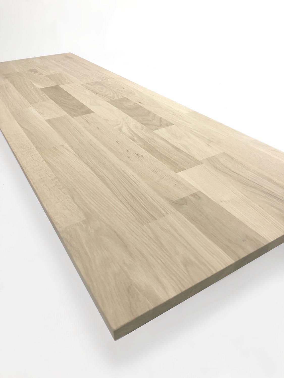 WoodBrothers Eikenhouten vingerlas wandplank 150x40x1,8cm