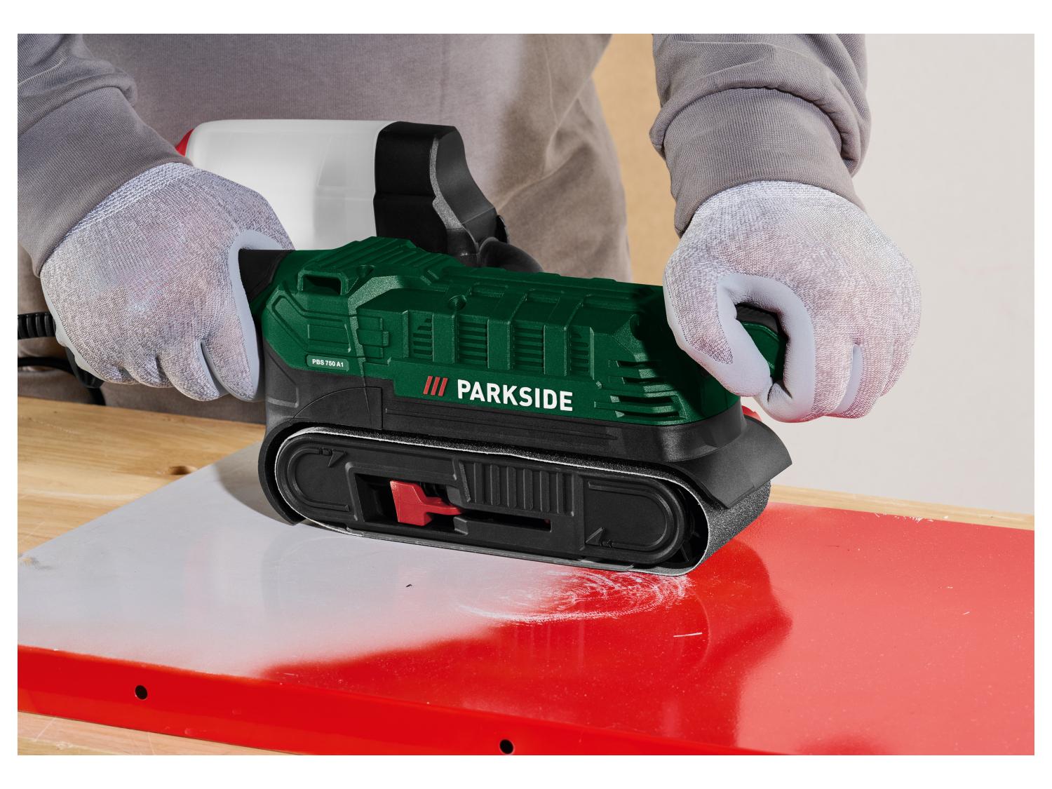 PARKSIDE Ponceuse  bande BS 750 A1, 750 W