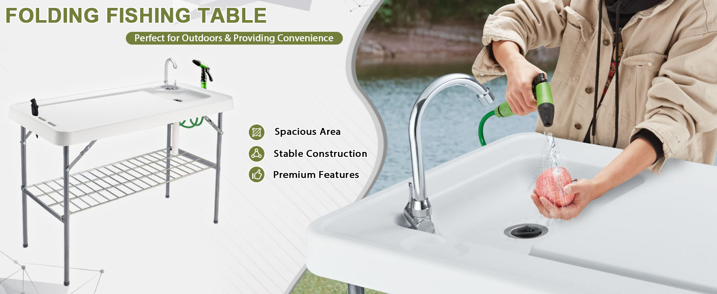 fishing table