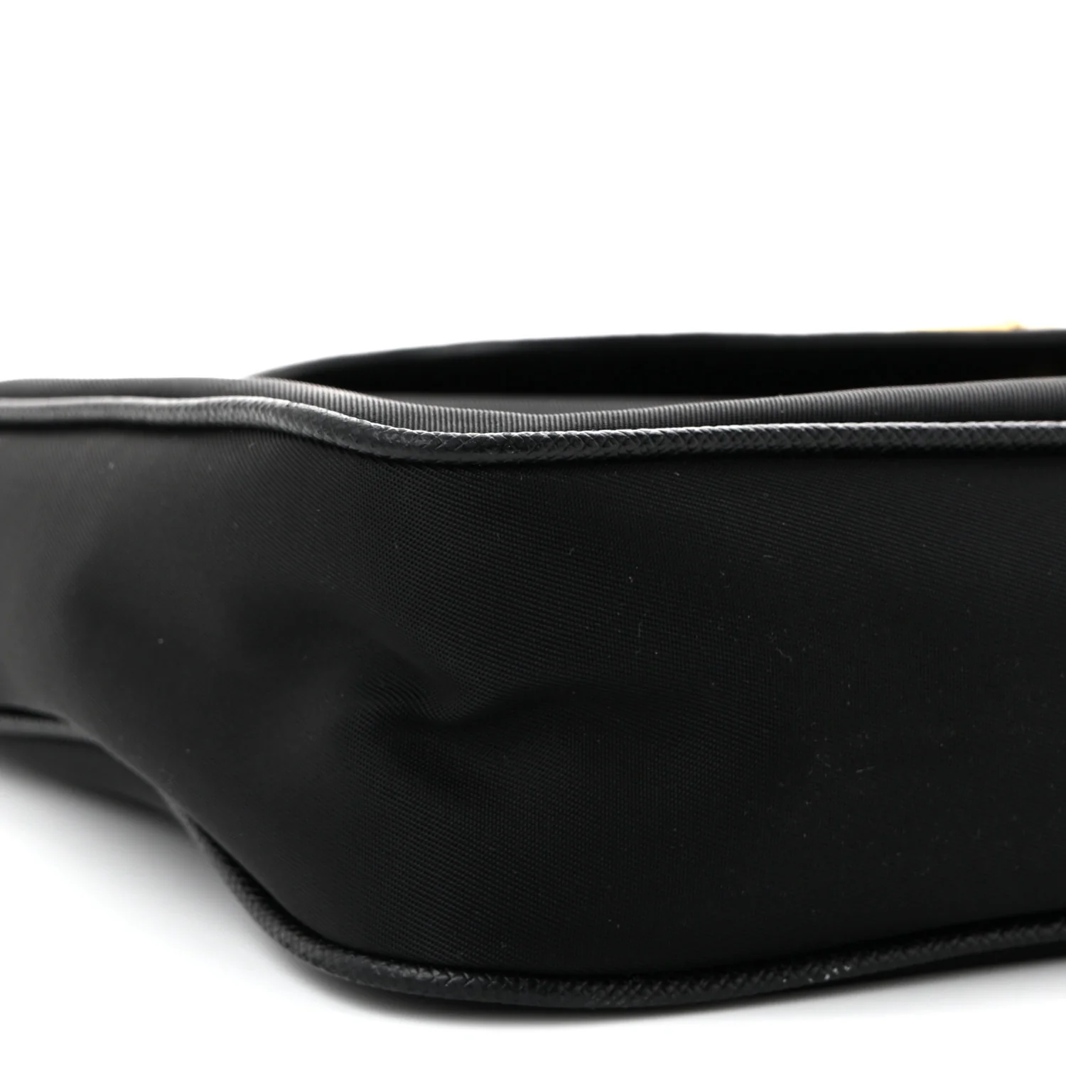 Tessuto Nylon Saffiano Crossbody Bag Black