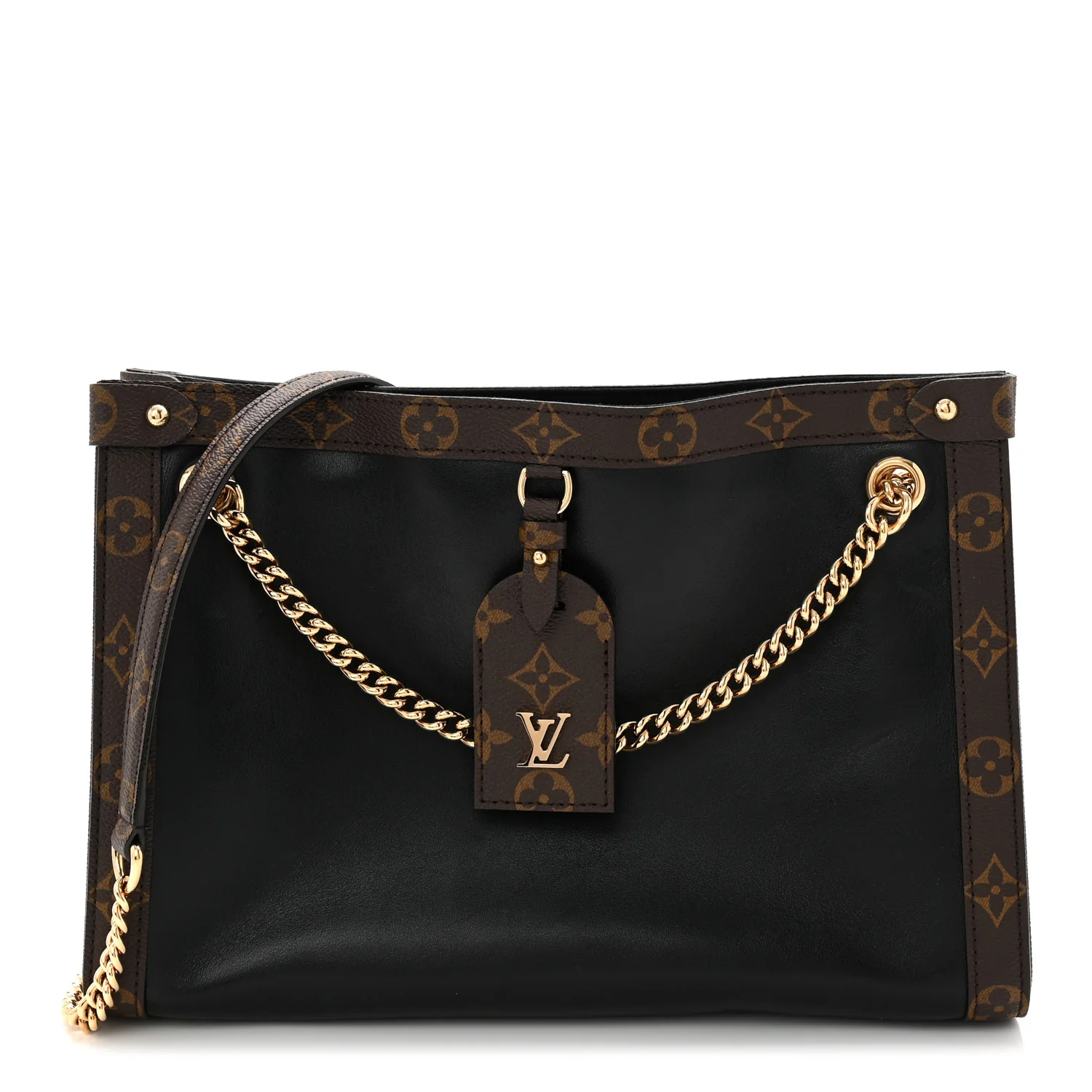 Calfskin Monogram Nova Vibe PM Black