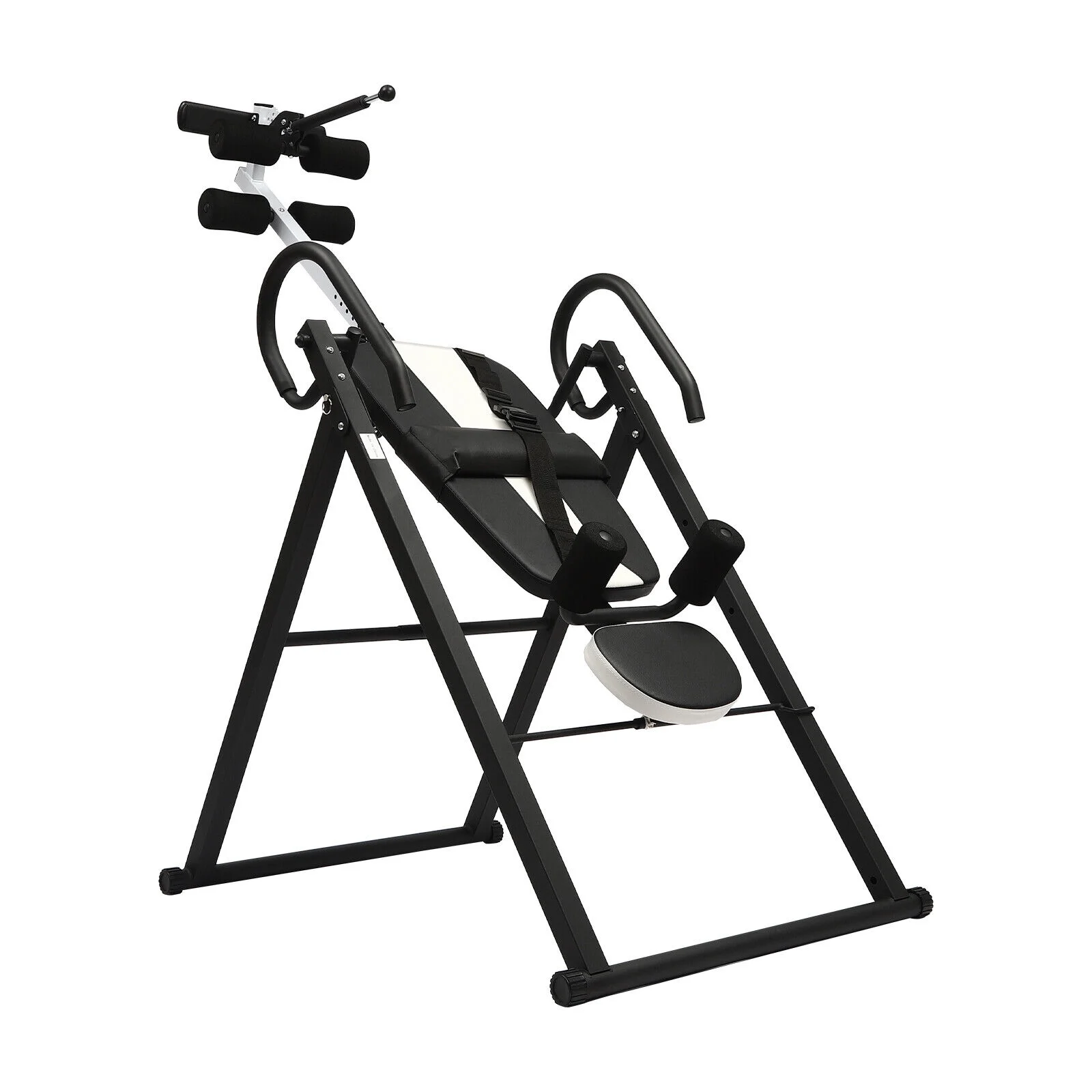 Foldable Inversion Table Teeter Advanced Back Pain Ankle Relief Gravity Fitness