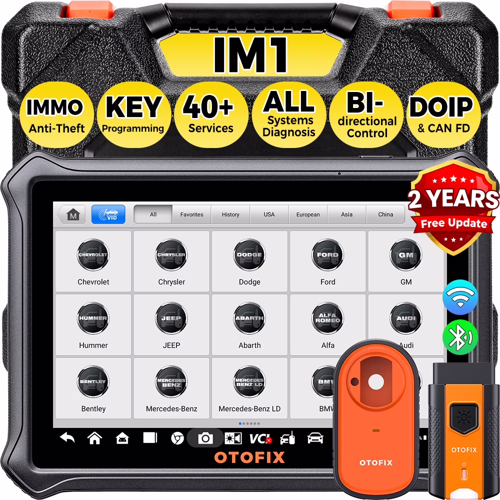 IM1 Automotive Diagnostic Scan Tool IMMO Key FOB Programming Tool Full System Diagnostic Scanner Same as IM508