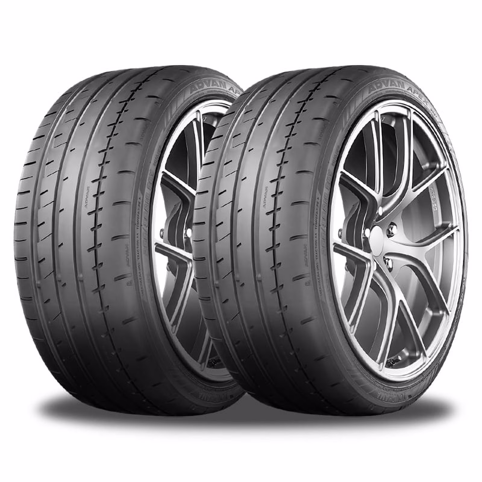 Pair of 2 x Yokohama Advan Apex V601 255/40R18 999Y XL Ultra High Performance UHP Tires 110160112 / 255/40/18 / 2554018