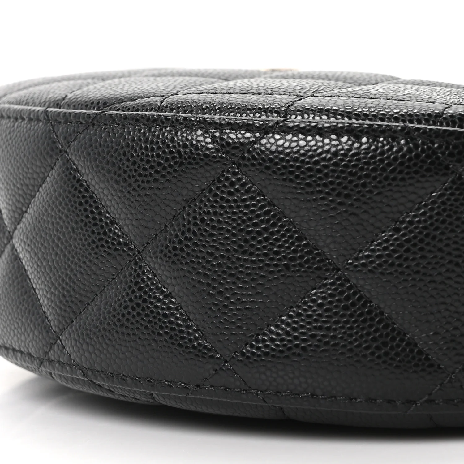 Caviar Quilted Other Shape With Chain Black