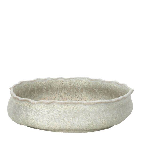 Sonetto oval bolle 18 cm beige