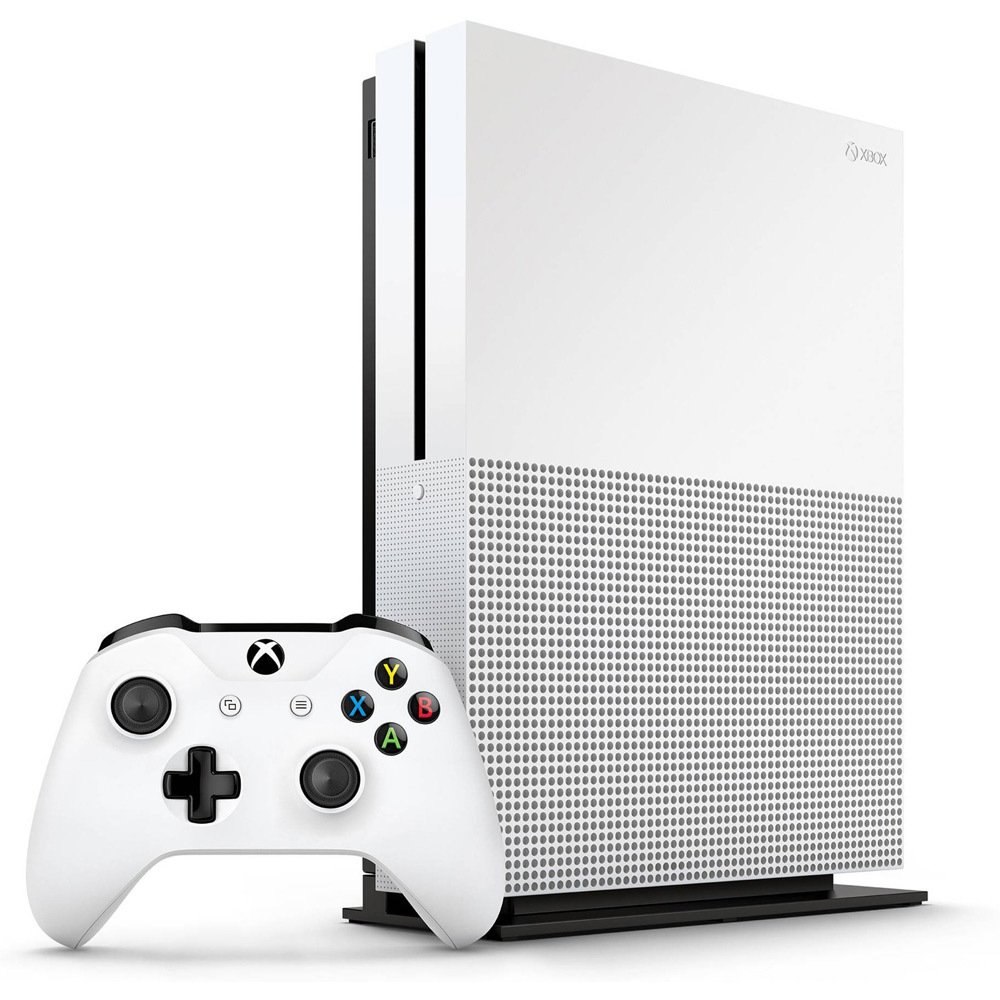 Microsoft Xbox One S 1TB Console  White (Renewed)