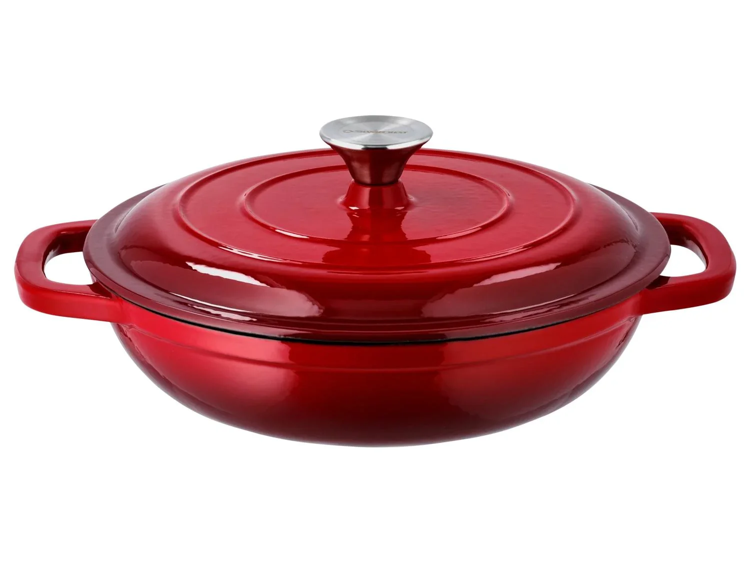 SILVERCREST Sauteuse en fonte Premium, 26 cm