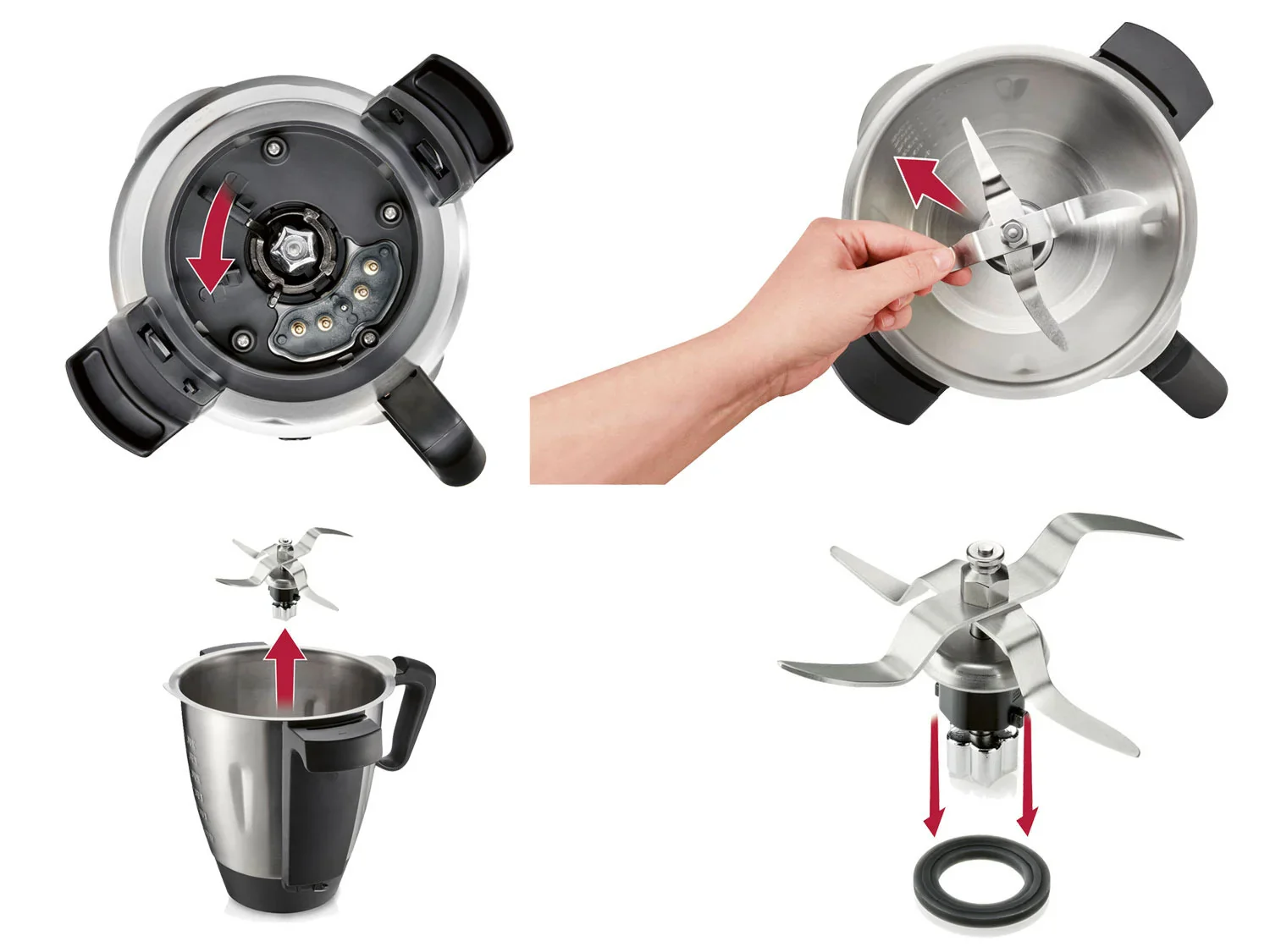 SILVERCREST KITCHEN TOOLS Monsieur Cuisine Smart SKMS 1200 A1, 1200 W