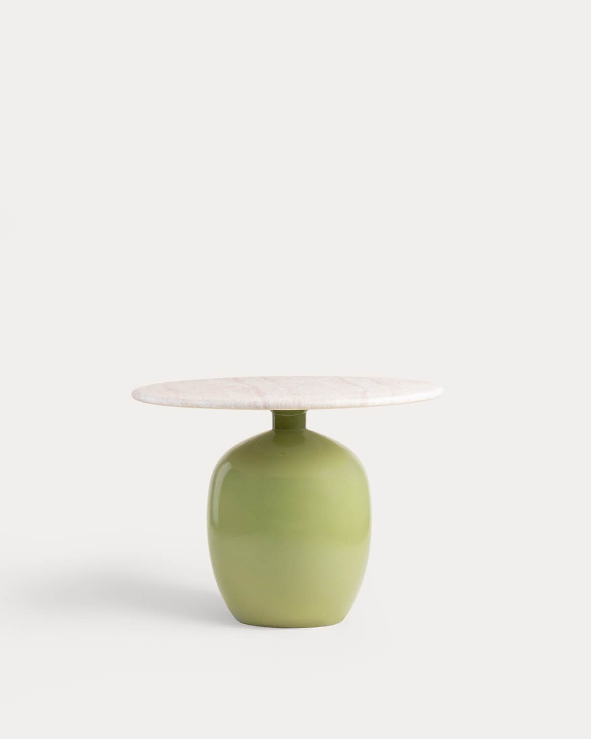 Uxue - Mesa de Comedor Redonda de Cemento (Ø100 cm) Uxue