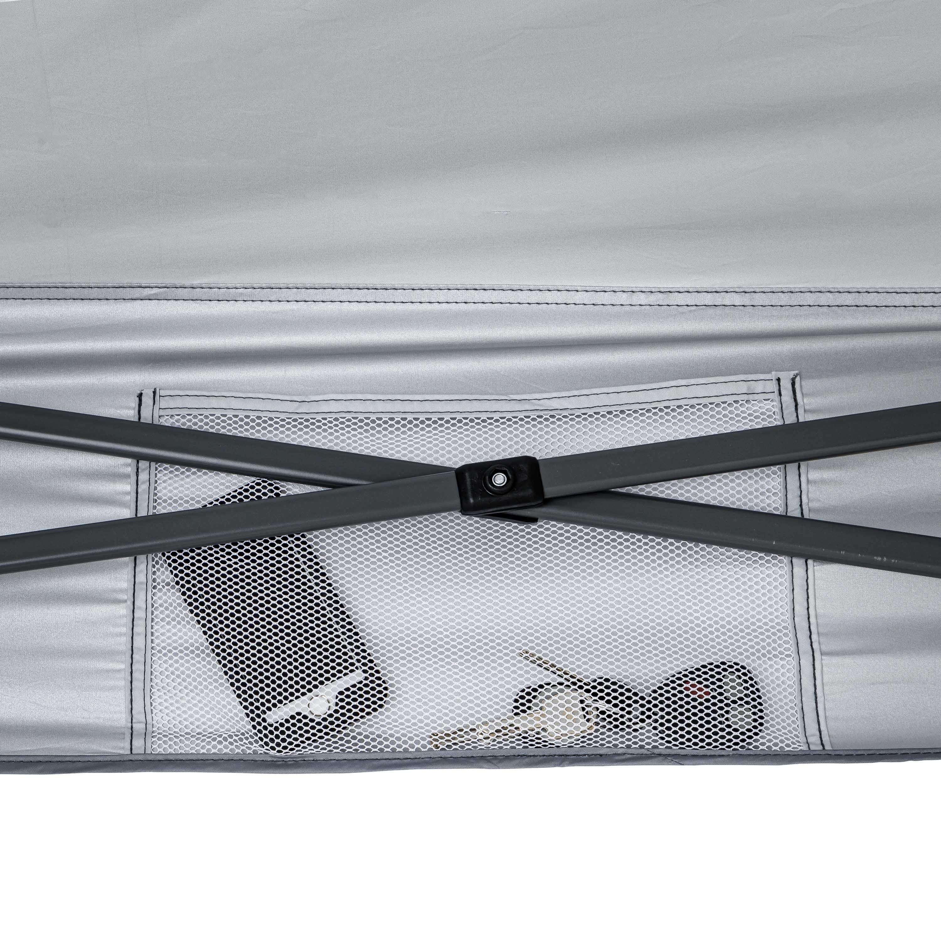12' x 12' Instant Straight Leg Canopy for Camping Gray(Single) - Image 8