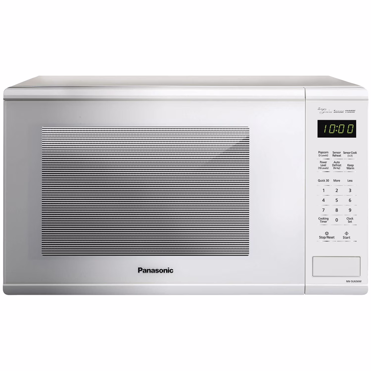 New 1.3 Cu. ft. 1100W Genius Sensor Countertop Microwave Oven in White(White)