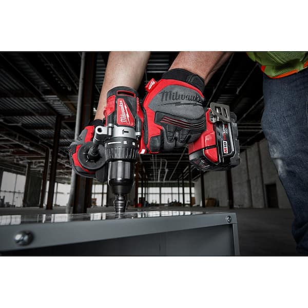 M18 18V Lithium Ion Brushless Cordless Hammer Drill/Impact Combo Kit (2 Tool) with 2 Batteries, Charger and Bag Image 8