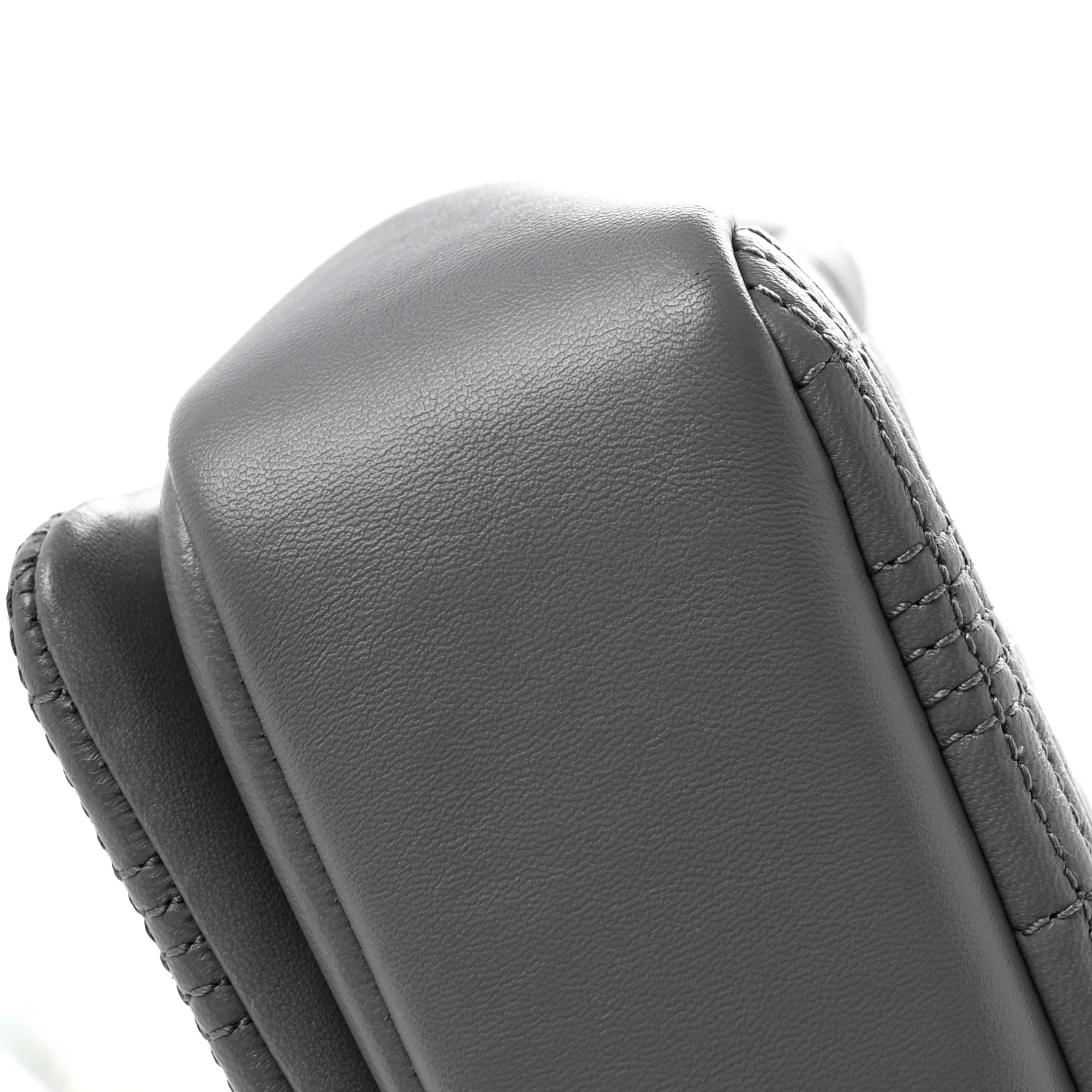 Lambskin Quilted Small Lola Bag Grey