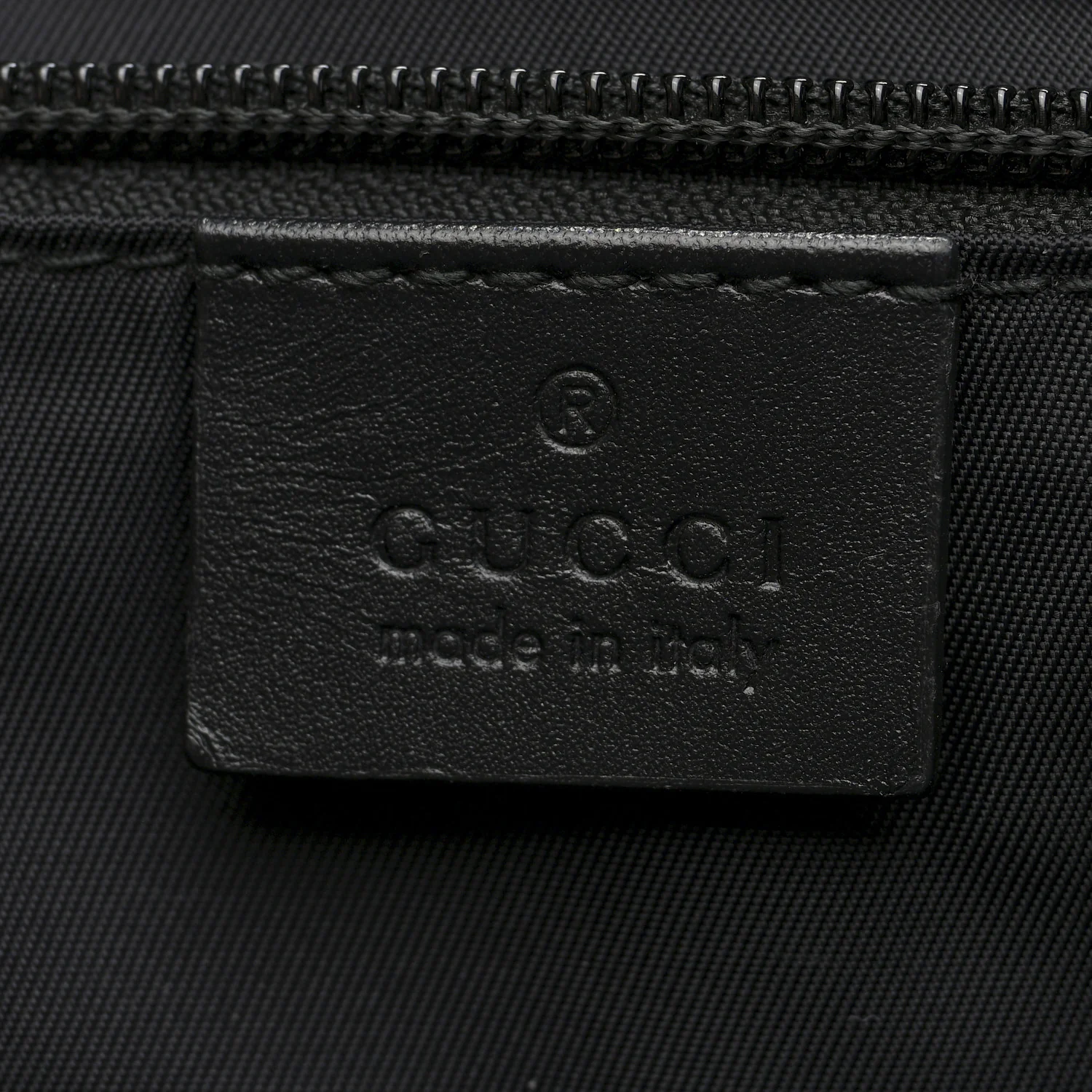 GG Supreme Monogram Web Flap Messenger Bag Black