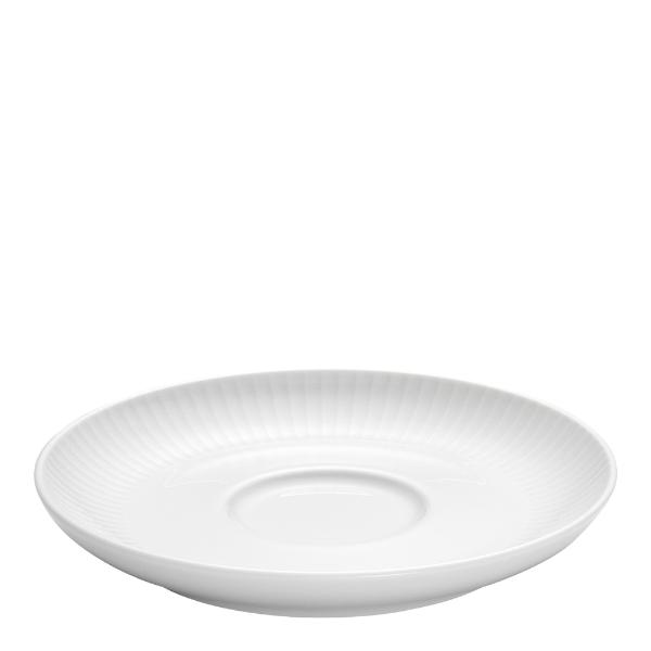 Plissé skål til kopp 29 cl hvit