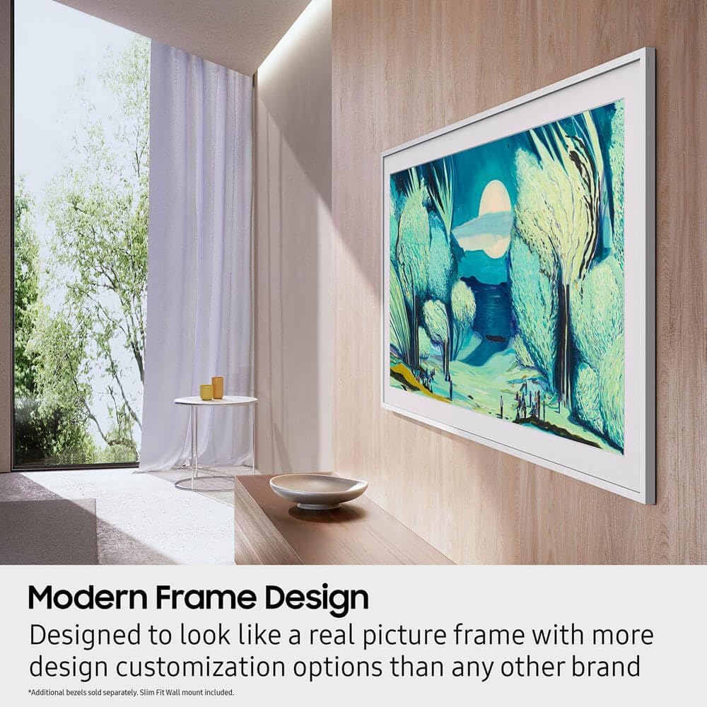 Samsung (Renewed) 55-in LS03D The Frame Lifestyle Smart TV - QN55LS03DAFXZA (2024)