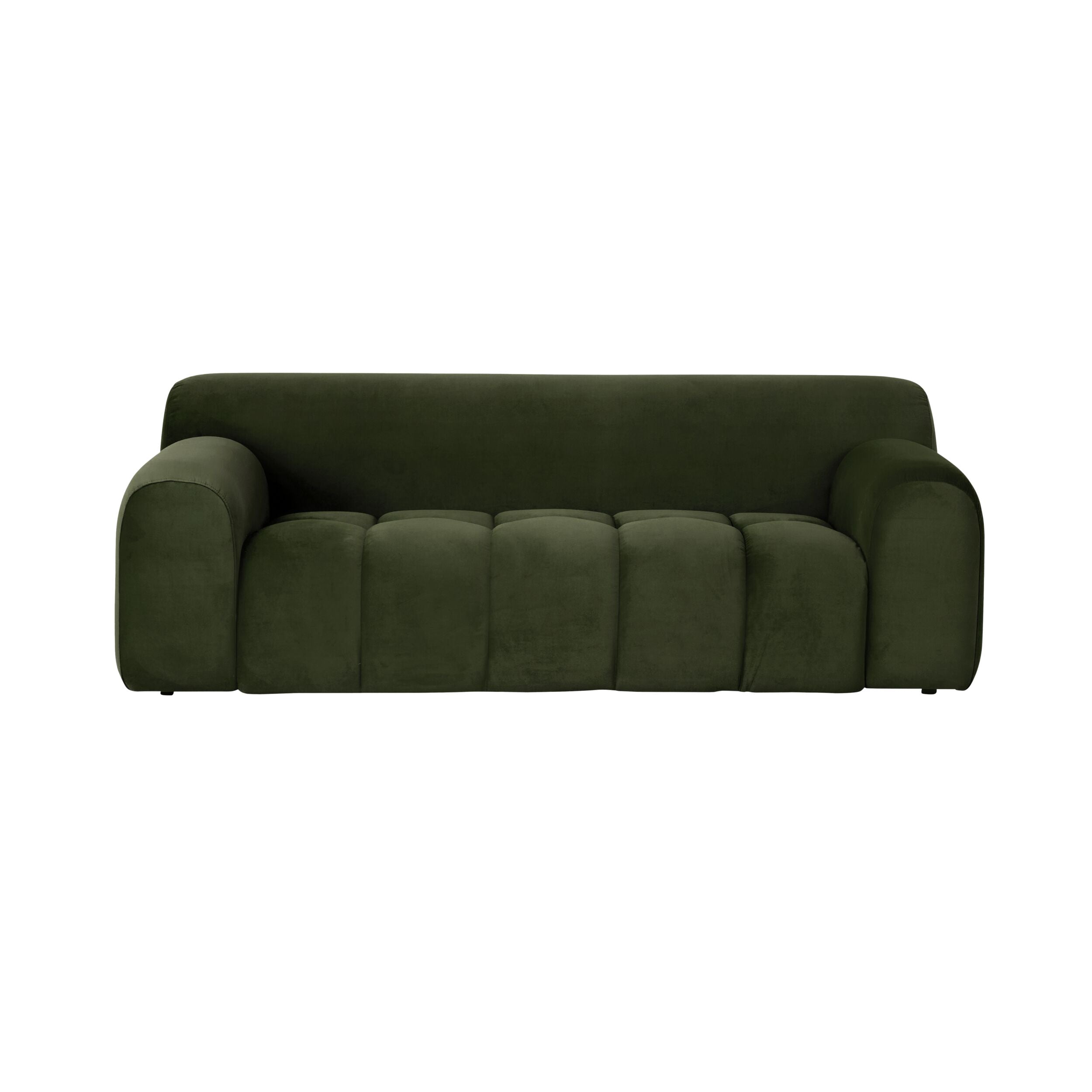 Alexis 2 Seater Velvet Sofa Eucalyptus