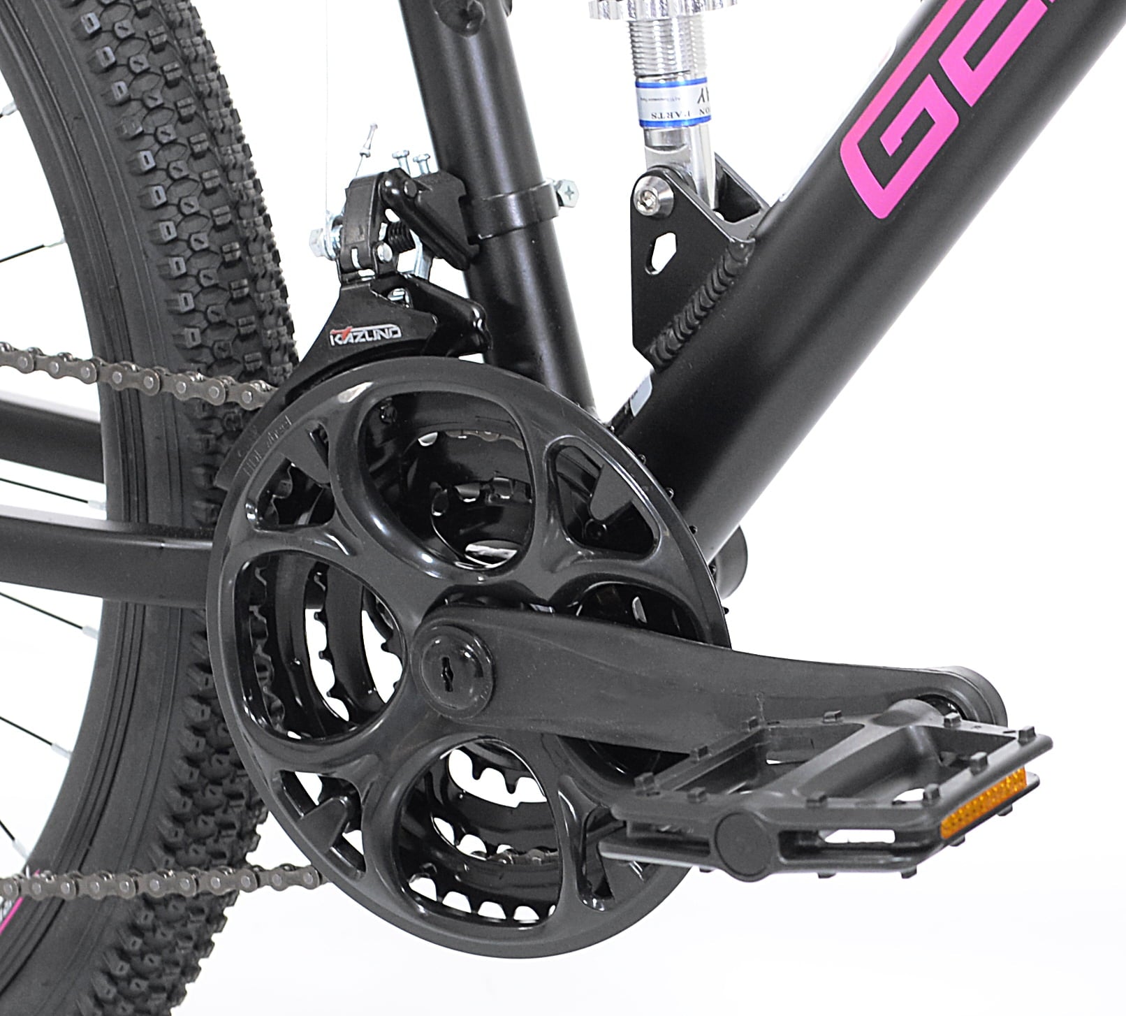 Genesis 26 In. Maeve Women's Mountain Bike. Black and Pink