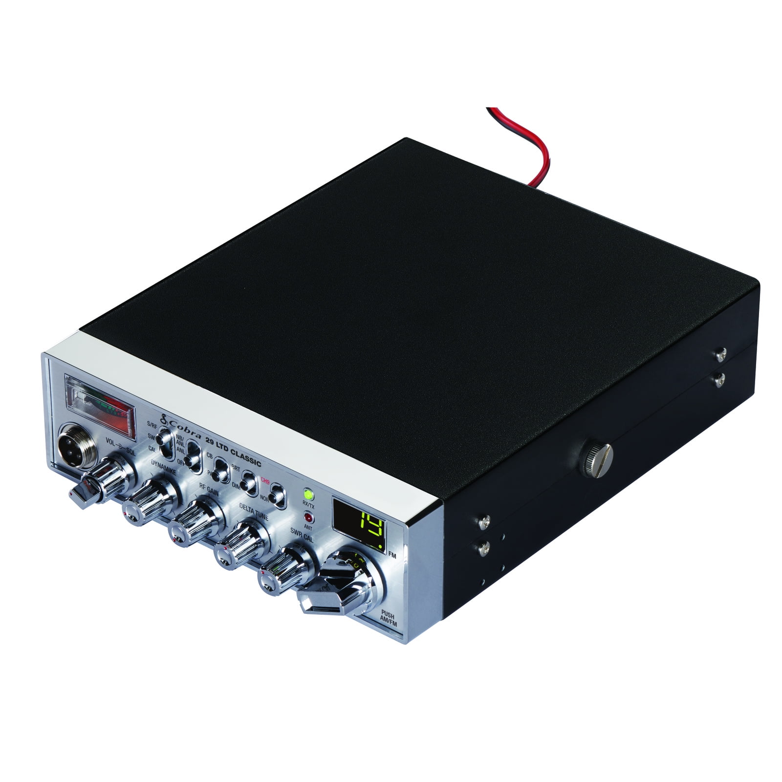 Cobra 29 LTD AM/FM Classic Professional CB Radio, 40 Channels, 4 Watts, Instant Channel 9, SWR Calibration