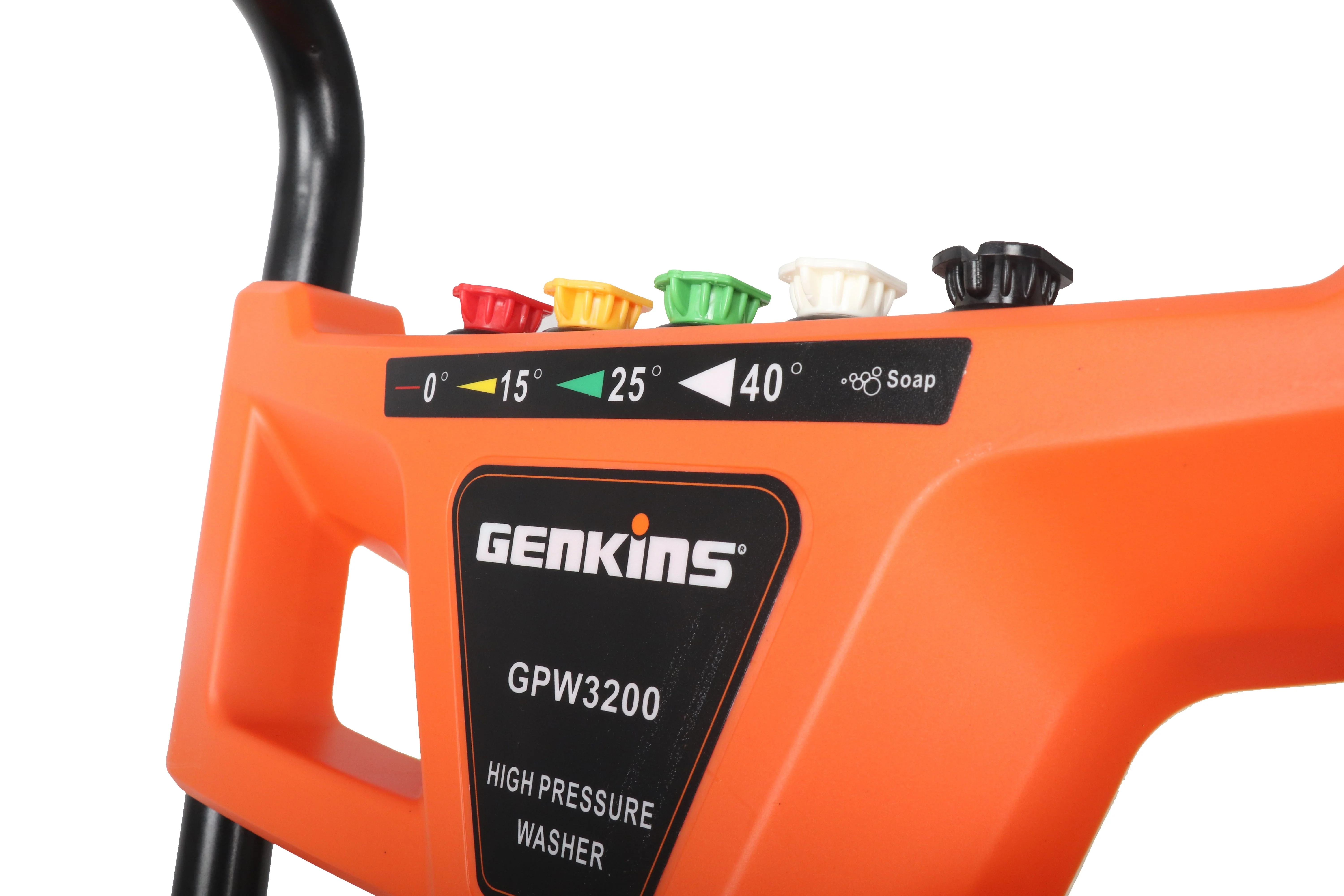 GPW3200 Gas Powered Foldable Pressure Washer 3200 PSI and 2 5 GPM, Soap Tank and Five Nozzle Set | Compact Foldable Image 7