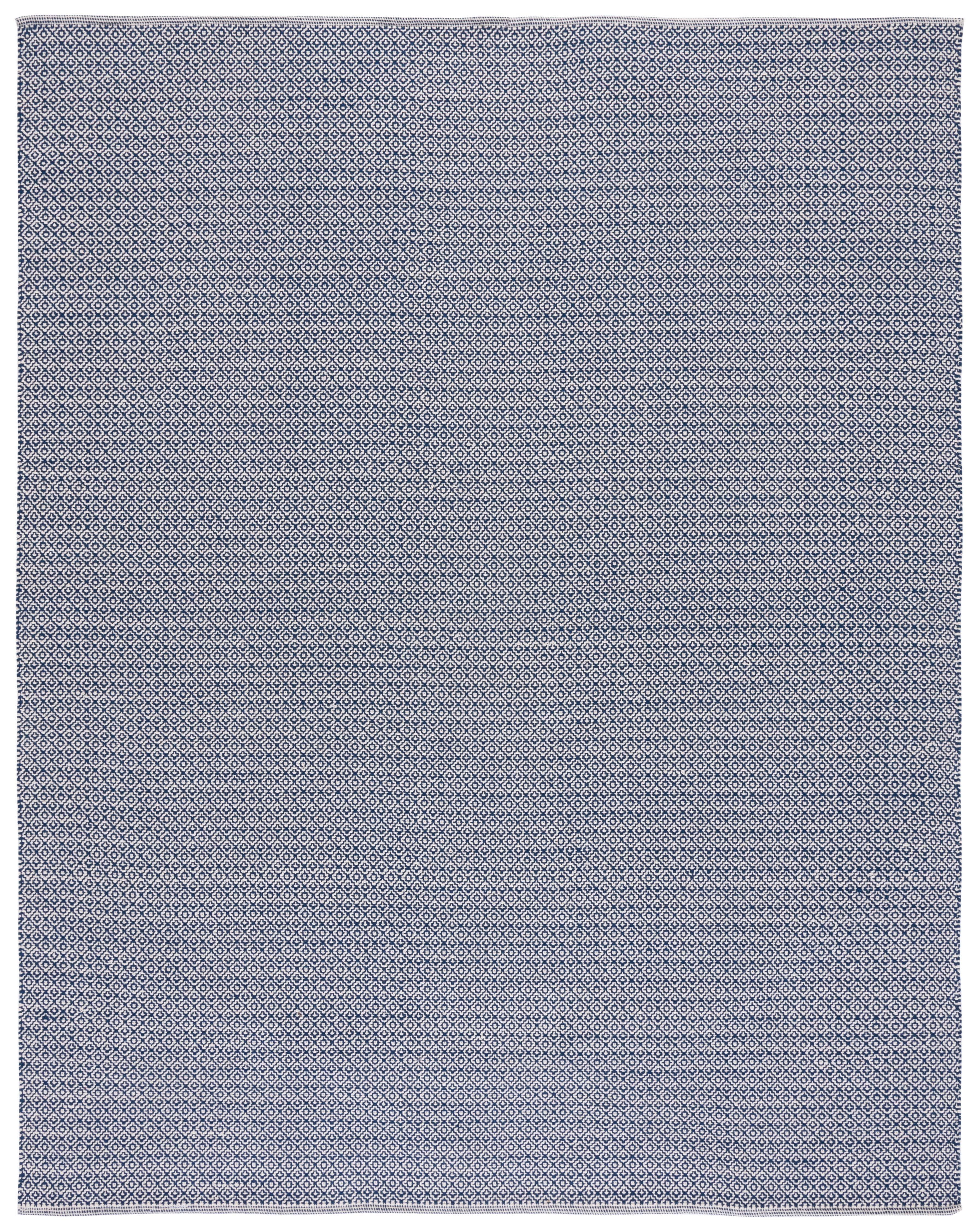 Safavieh Montauk MTK717H Ivory / Navy Rug 8'X 10' Rectangle
