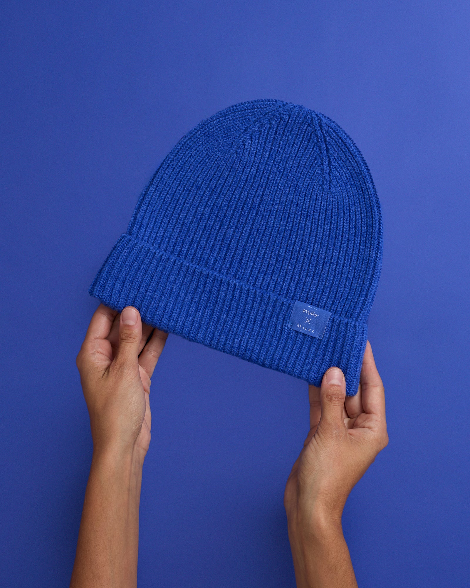 MAM X MAERZ MUENCHEN - BEANIE BLUE