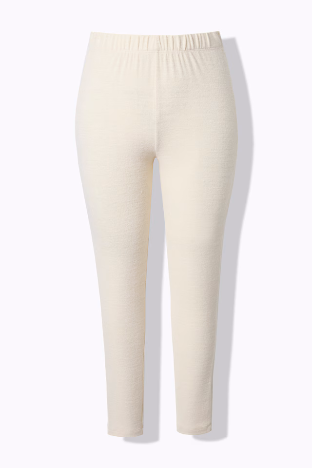 Side Stripe Elastic Waist Stretch Knit Lounge Leggings
