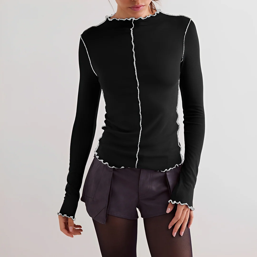 Shania - Chemise Agréable à Manches Longues
